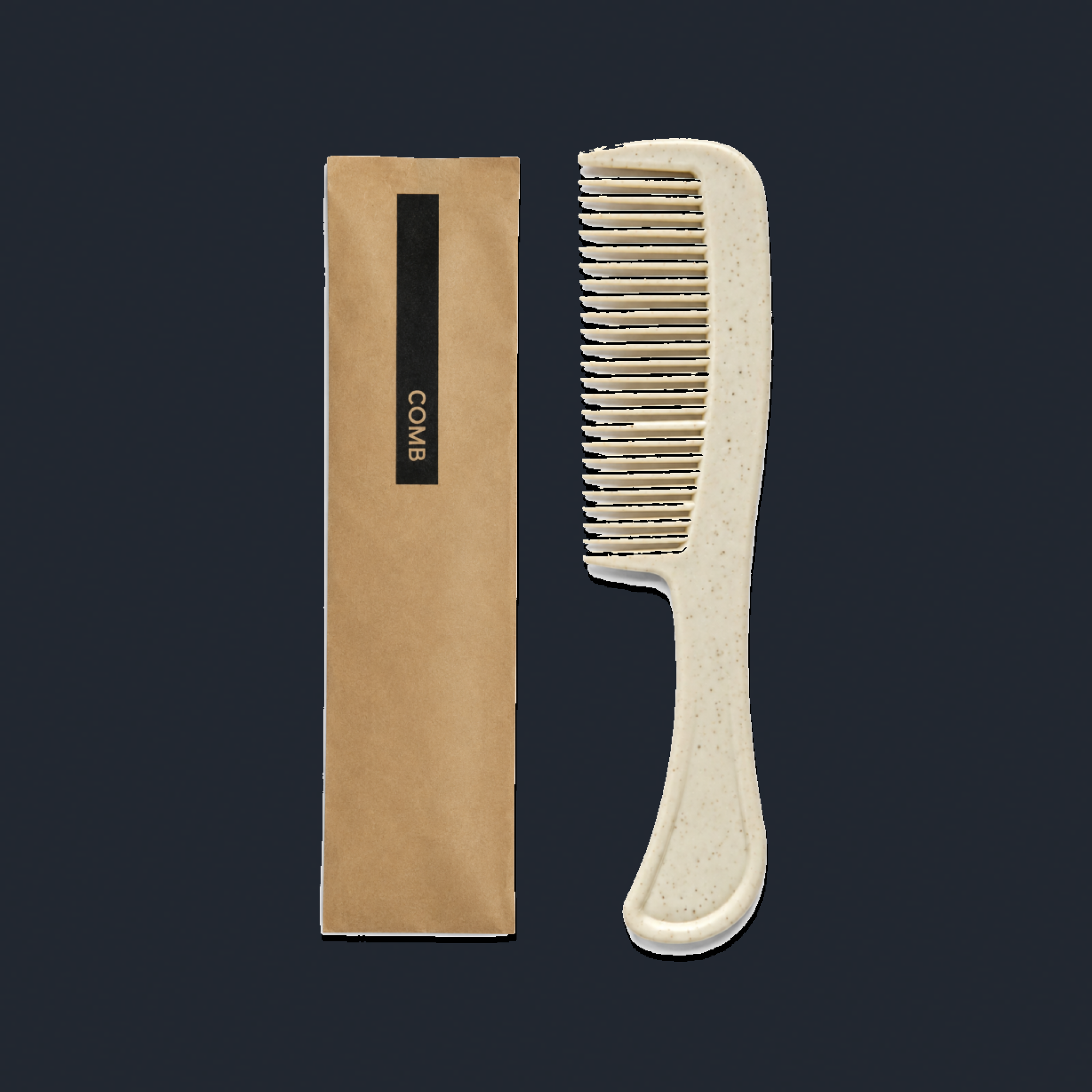 Hair Brush with Brown Comb Pouch Kit kit preview